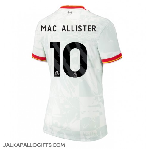 Liverpool Alexis Mac Allister #10 Kolmaspaita Naiset 2024-25 Lyhythihainen